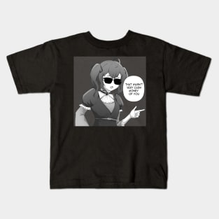 That wasn't very cash money of you - Anime Meme Kids T-Shirt